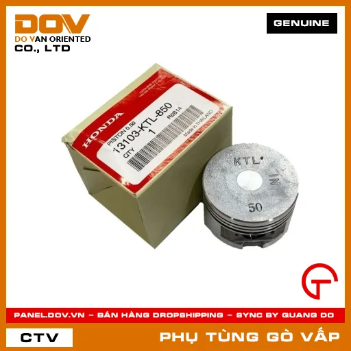 PISTON CỐT 2 (0.50) MÃ PHỤ TÙNG 13103KTL850 — 13103KTL850