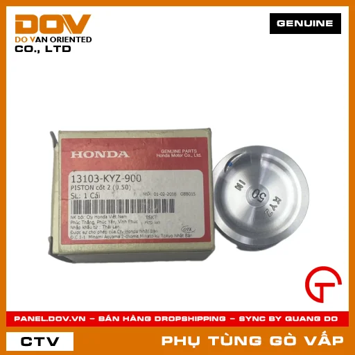 PISTON CỐT 2 (0.50) MÃ PHỤ TÙNG 13103KYZ900 — 13103KYZ900