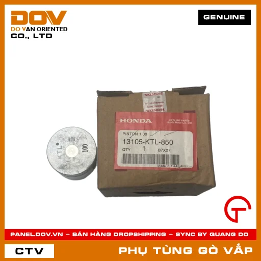 PISTON CỐT 4 (1.00) MÃ PHỤ TÙNG 13105KTL850 — 13105KTL850