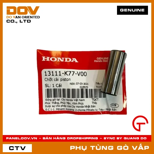 CHỐT CÀI PISTON MÃ PHỤ TÙNG 13111K77V00 — 13111K77V00