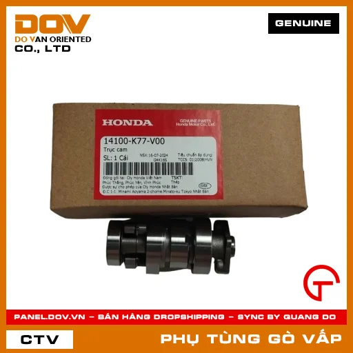 TRỤC CAM MÃ PHỤ TÙNG 14100K77V00 — 14100K77V00