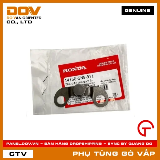TẤM CHẶN CAM GIẢM ÁP MÃ PHỤ TÙNG 14150GN5911 — 14150GN5911