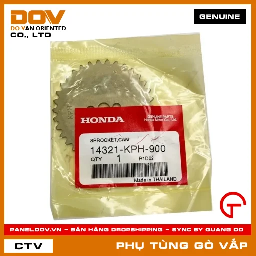 BÁNH RĂNG CAM (34RĂNG) MÃ PHỤ TÙNG 14321KPH900 — 14321KPH900