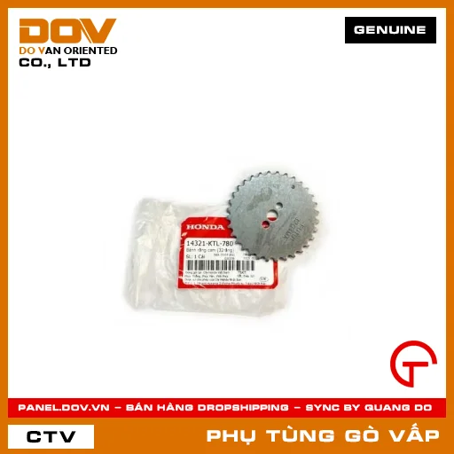 BÁNH RĂNG CAM (32 RĂNG) MÃ PHỤ TÙNG 14321KTL780 — 14321KTL780
