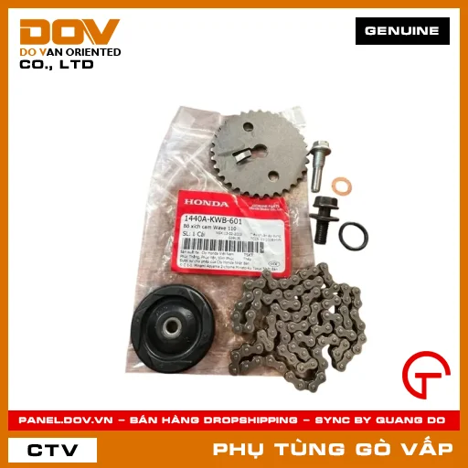 BỘ XÍCH CAM WAVE 110 MÃ PHỤ TÙNG 1440AKWB601 — 1440AKWB601