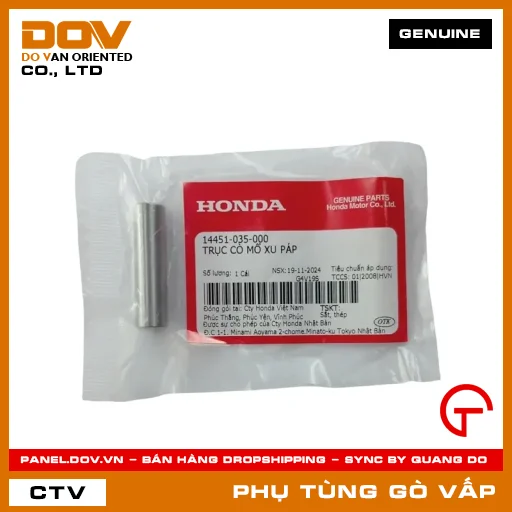 TRỤC CÒ MỔ XU PÁP MÃ PHỤ TÙNG 14451035000 — 14451035000