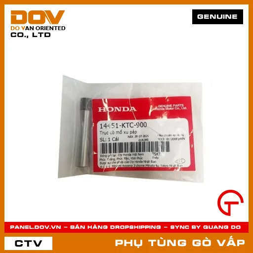 TRỤC CÒ MỔ XU PÁP MÃ PHỤ TÙNG 14451KTC900 — 14451KTC900