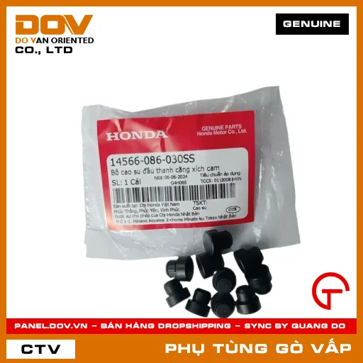BỘ CAO SU ĐẦU THANH CĂNG XÍCH CAM MÃ PHỤ TÙNG 14566086030SS — 14566086030SS