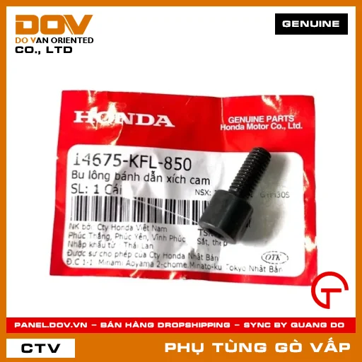 BU LÔNG BÁNH DẪN XÍCH CAM MÃ PHỤ TÙNG 14675KFL850 — 14675KFL850