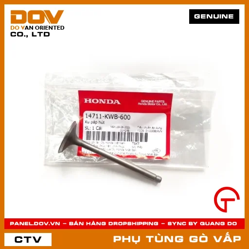 XU PÁP HÚT MÃ PHỤ TÙNG 14711KWB600 — 14711KWB600