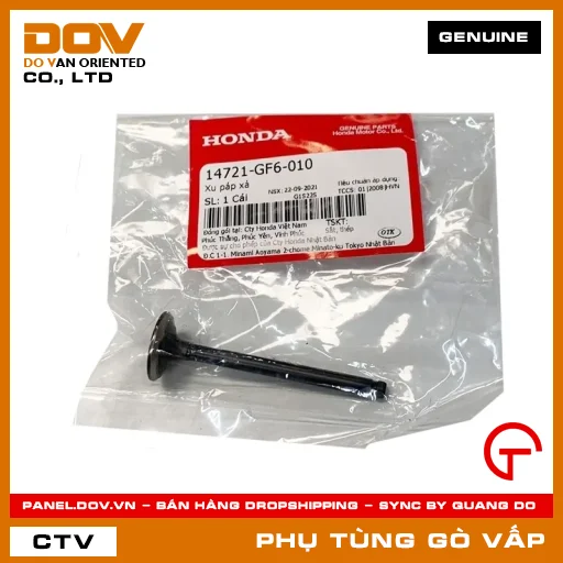 XU PÁP XẢ MÃ PHỤ TÙNG 14721GF6010 — 14721GF6010