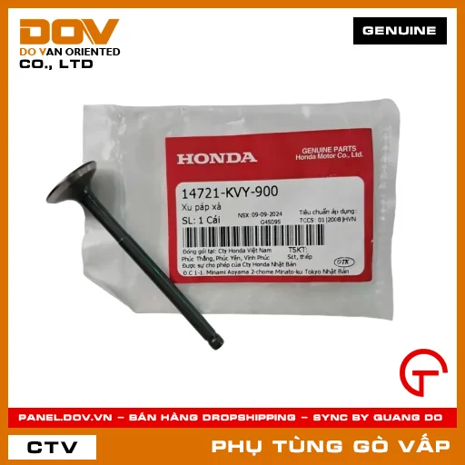 XU PÁP XẢ MÃ PHỤ TÙNG 14721KVY900 — 14721KVY900