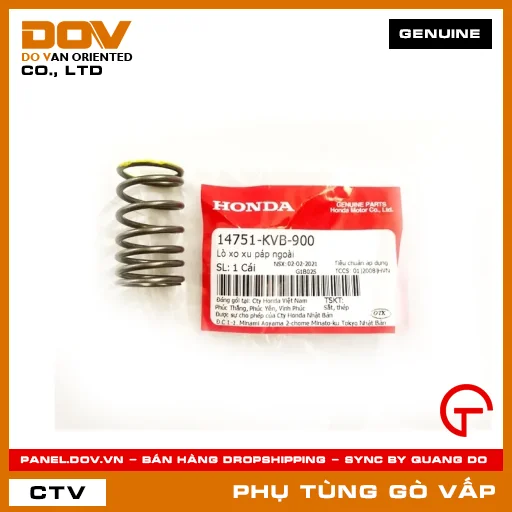 LÒ XO XU PÁP NGOÀI MÃ PHỤ TÙNG 14751KVB900 — 14751KVB900
