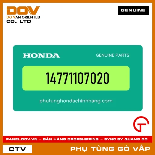 LOADING... MÃ PHỤ TÙNG 14771107020 — 14771107020
