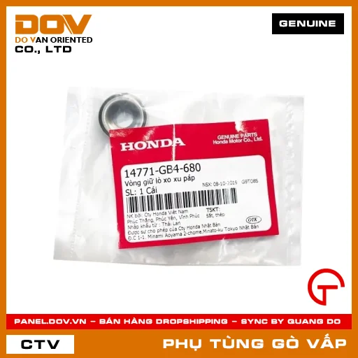 VÒNG GIỮ LÒ XO XU PÁP MÃ PHỤ TÙNG 14771GB4680 — 14771GB4680