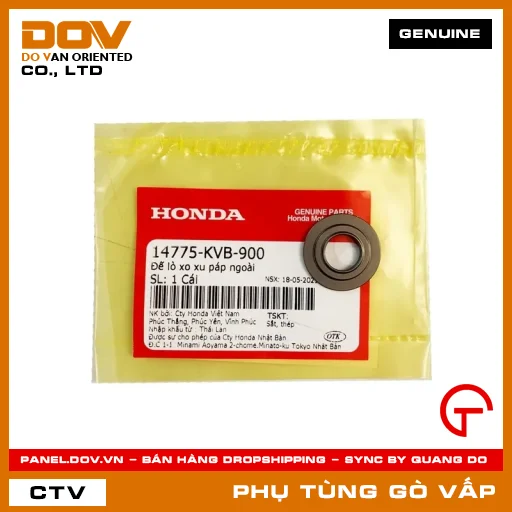 ĐẾ LÒ XO XU PÁP NGOÀI MÃ PHỤ TÙNG 14775KVB900 — 14775KVB900