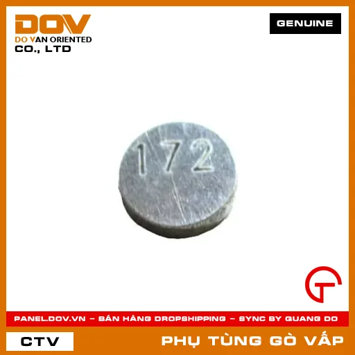 VÒNG ĐỆM XU PÁP (1.725) MÃ PHỤ TÙNG 14922KT7013 — 14922KT7013