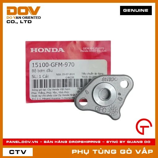 BỘ BƠM DẦU MÃ PHỤ TÙNG 15100GFM970 — 15100GFM970
