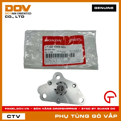 BỘ BƠM DẦU MÃ PHỤ TÙNG 15100KWB600 — 15100KWB600