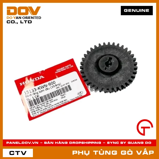 BÁNH RĂNG BƠM DẦU MÃ PHỤ TÙNG 15133KWN900 — 15133KWN900