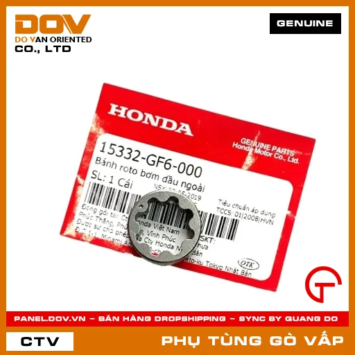 BÁNH ROTO BƠM DẦU NGOÀI MÃ PHỤ TÙNG 15332GF6000 — 15332GF6000