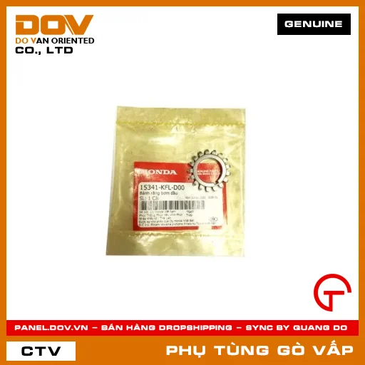 BÁNH RĂNG BƠM DẦU MÃ PHỤ TÙNG 15341KFLD00 — 15341KFLD00
