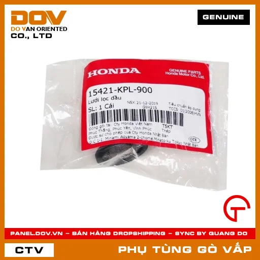 LƯỚI LỌC DẦU MÃ PHỤ TÙNG 15421KPL900 — 15421KPL900