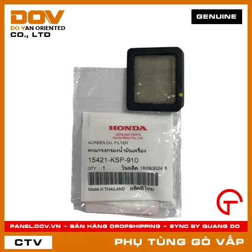 LƯỚI LỌC DẦU MÃ PHỤ TÙNG 15421KSP910 — 15421KSP910