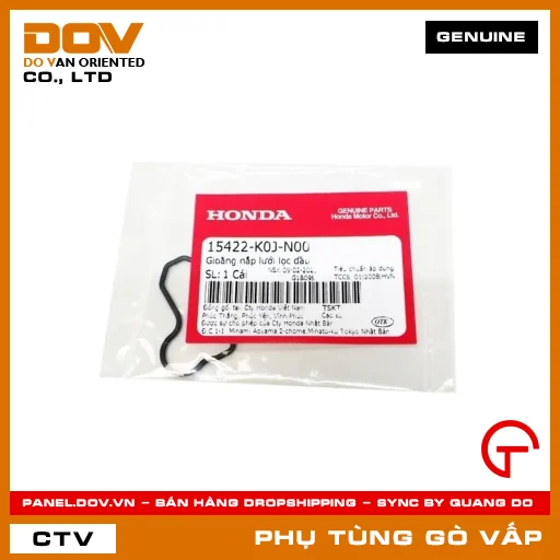 GIOĂNG (RON) NẮP LƯỚI LỌC DẦU MÃ PHỤ TÙNG 15422K0JN00 — 15422K0JN00