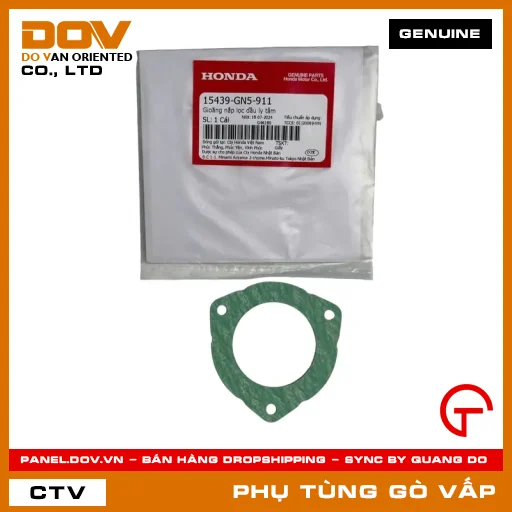 GIOĂNG (RON) NẮP LỌC DẦU LY TÂM MÃ PHỤ TÙNG 15439GN5911 — 15439GN5911