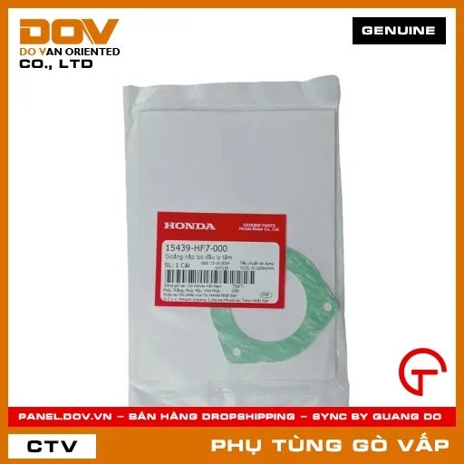 GIOĂNG (RON) NẮP LỌC DẦU LY TÂM MÃ PHỤ TÙNG 15439HF7000 — 15439HF7000