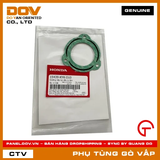GIOĂNG (RON) NẮP LỌC DẦU LY TÂM MÃ PHỤ TÙNG 15439KYKD10 — 15439KYKD10