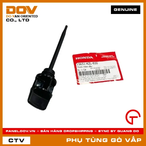 THƯỚC THĂM DẦU MÃ PHỤ TÙNG 15651KZL930 — 15651KZL930