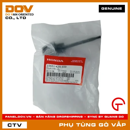 THƯỚC THĂM DẦU MÃ PHỤ TÙNG 15651KZR600 — 15651KZR600