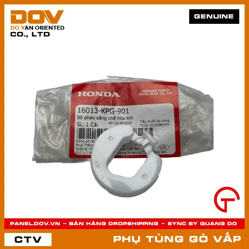 BỘ PHAO XĂNG CHẾ HÒA KHÍ MÃ PHỤ TÙNG 16013KPG901 — 16013KPG901