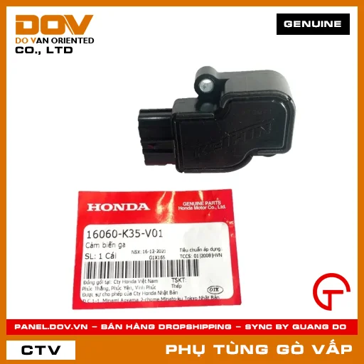 CẢM BIẾN GA MÃ PHỤ TÙNG 16060K35V01 — 16060K35V01