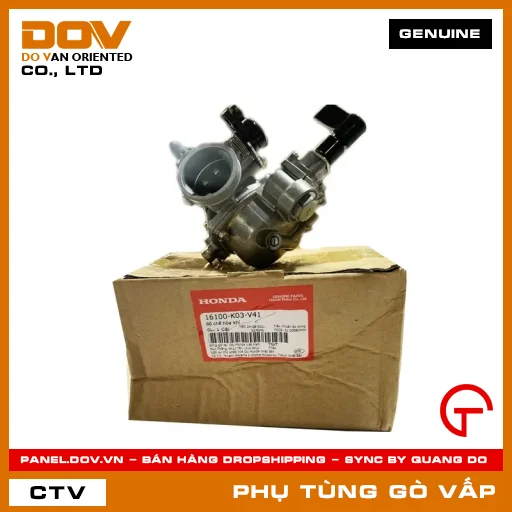 BỘ CHẾ HÒA KHÍ MÃ PHỤ TÙNG 16100K03V41 — 16100K03V41