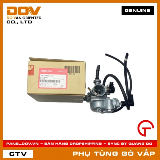 BỘ CHẾ HÒA KHÍ MÃ PHỤ TÙNG 16100KTL742 — 16100KTL742