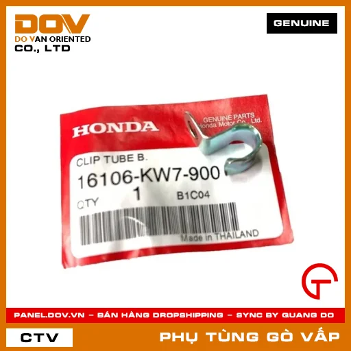 VÒNG KẸP DÂY ĐIỆN MÃ PHỤ TÙNG 16106KW7900 — 16106KW7900