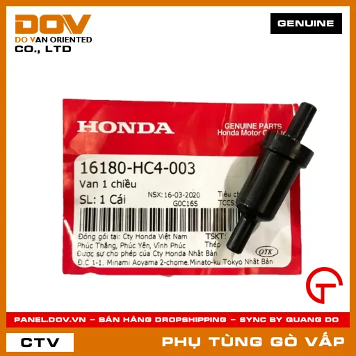 VAN 1 CHIỀU MÃ PHỤ TÙNG 16180HC4003 — 16180HC4003