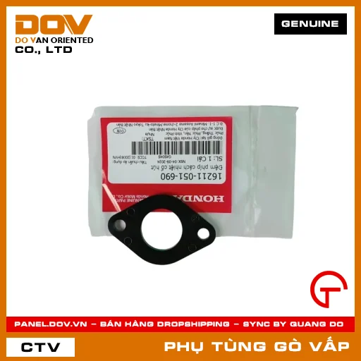 ĐỆM PHÍP CÁCH NHIỆT CỔ HÚT MÃ PHỤ TÙNG 16211051690 — 16211051690