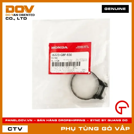 ĐAI KẸP MÃ PHỤ TÙNG 16223GBF830 — 16223GBF830