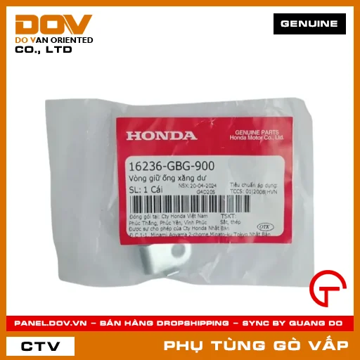 VÒNG GIỮ ỐNG XĂNG DƯ MÃ PHỤ TÙNG 16236GBG900 — 16236GBG900