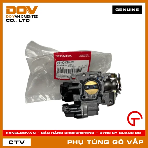BỘ ĐIỀU KHIỂN BƯỚM GA MÃ PHỤ TÙNG 16400K29J01 — 16400K29J01