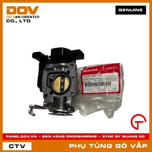 BỘ ĐIỀU KHIỂN BƯỚM GA MÃ PHỤ TÙNG 16400K56M92 — 16400K56M92