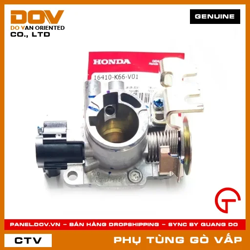 THÂN GA MÃ PHỤ TÙNG 16410K66V01 — 16410K66V01