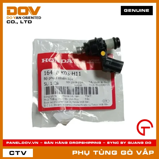 BỘ PHUN NHIÊN LIỆU MÃ PHỤ TÙNG 16450K03H11 — 16450K03H11