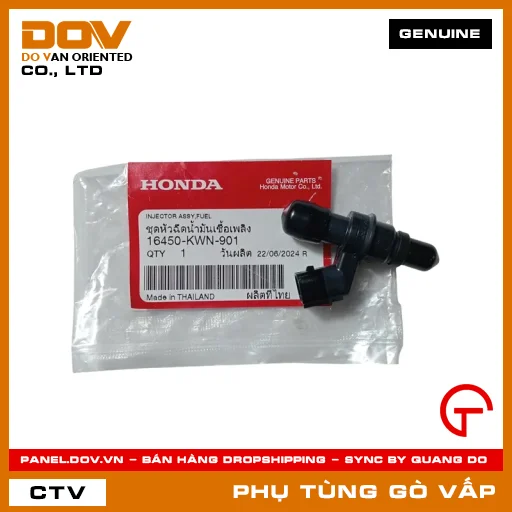 BỘ PHUN NHIÊN LIỆU MÃ PHỤ TÙNG 16450KWN901 — 16450KWN901