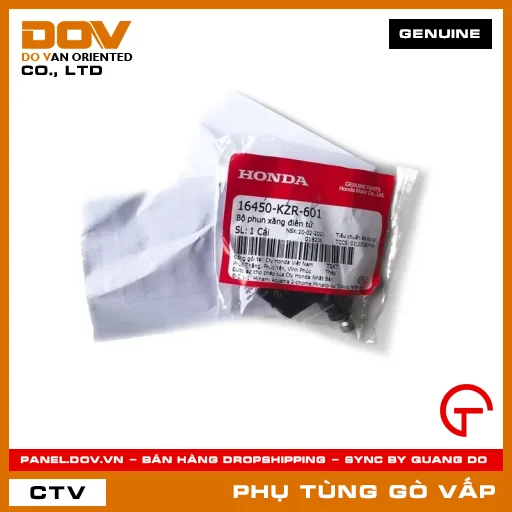 BỘ PHUN NHIÊN LIỆU MÃ PHỤ TÙNG 16450KZR601 — 16450KZR601