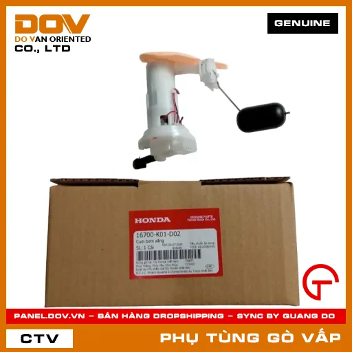 CỤM BƠM XĂNG MÃ PHỤ TÙNG 16700K01D02 — 16700K01D02